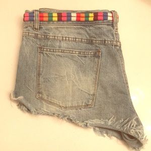 Free People Denim Shorts